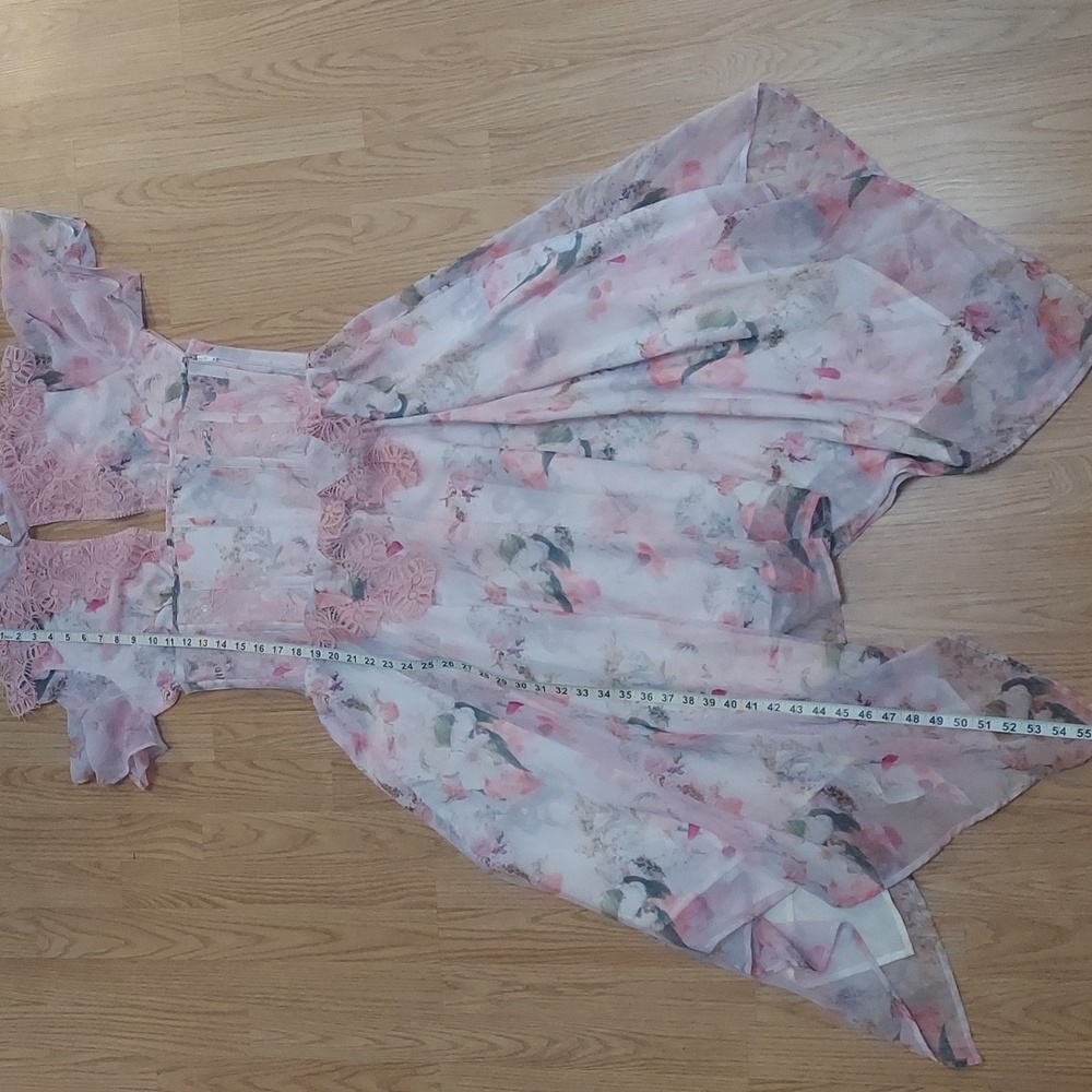 CORSET STORY Pink High-Low Asymmetrical Dress size Large (compression 32") - Picture 12 of 15